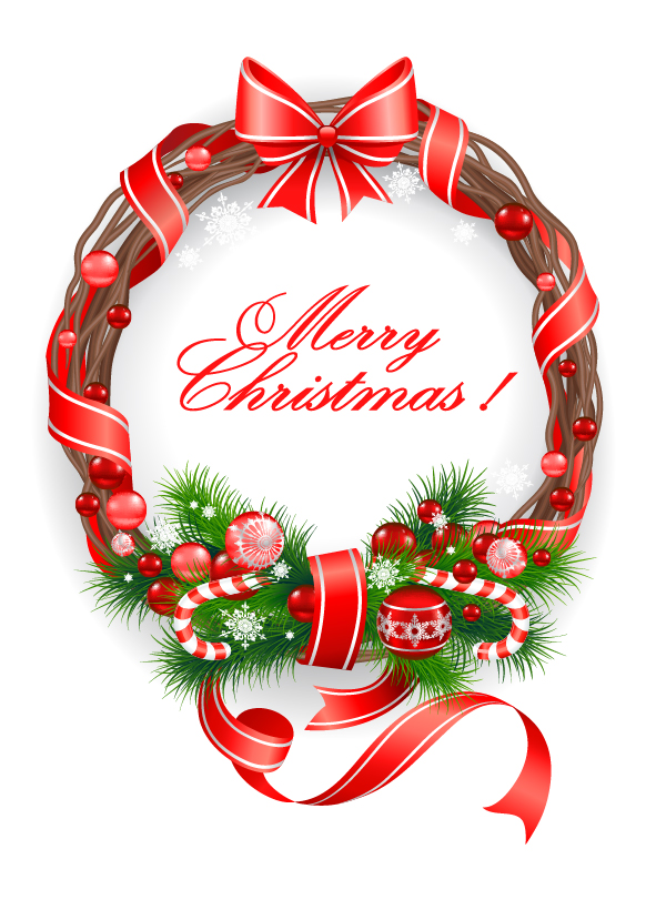 Creative Christmas design elements vector material 07