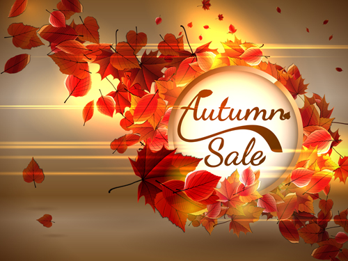 sale background autumn 