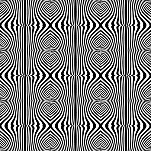 Black with white abstract seamless pattern vector set 25