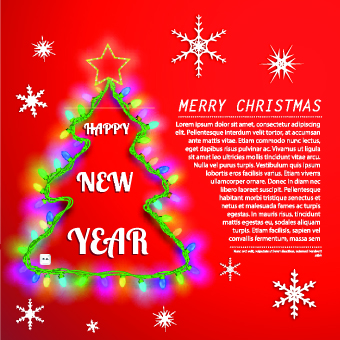 vector background christmas tree christmas background 