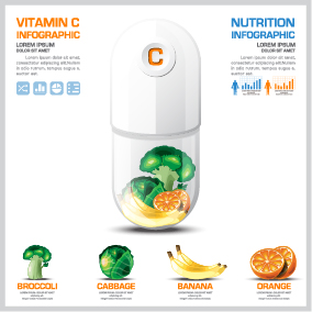 vitamin infographic creative 