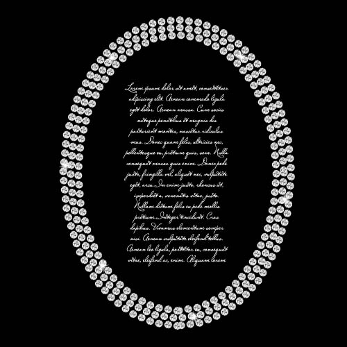 Diamond jewelry frame shining vector 04