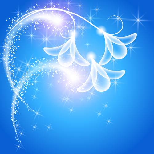 Elegant light abstract background vector 01