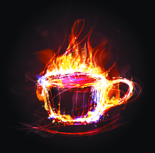Elements of Fiery Objects vector 05