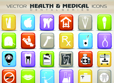 medical icon different 