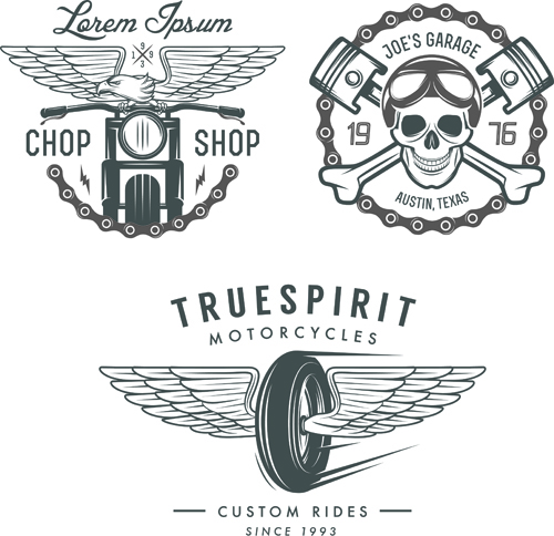 motorcycle logos creative 