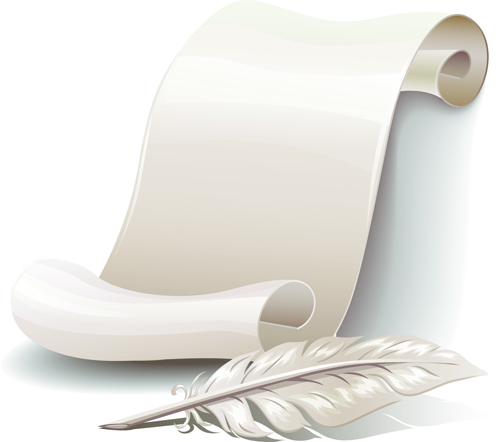 Paper Scrolls vector 01