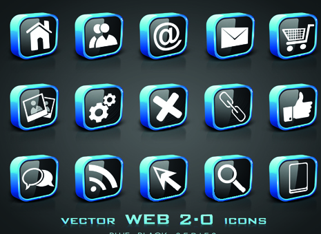 web 2.0 icons icon different 