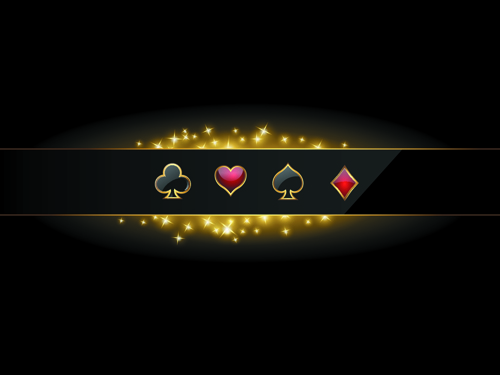 shiny elements element casino background vector background 