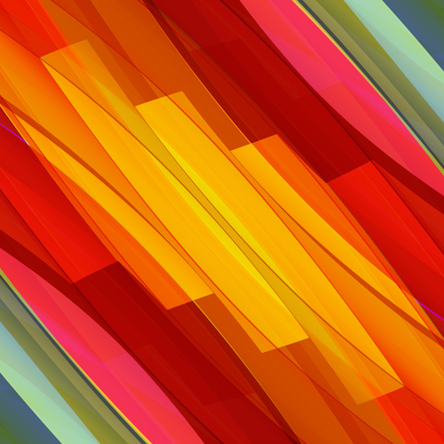 Smooth colored wave art background vector 04
