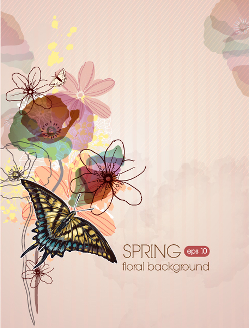 vector background illustration floral background floral 