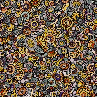 seamless pattern vector pattern decorative 