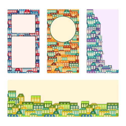 vector house background graphics