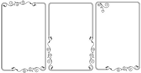 Decorative frame vector