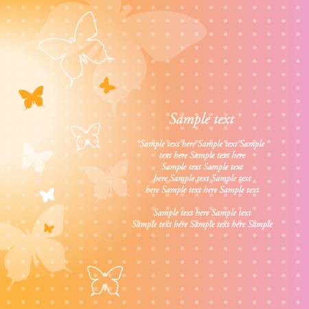 dream butterfly background 