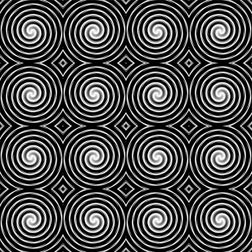 Black with white abstract seamless pattern vector set 10