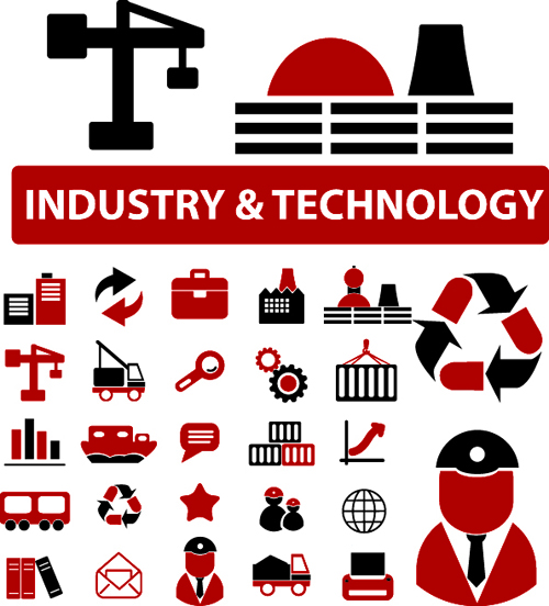 Different Cargo with Transport icons vector 02