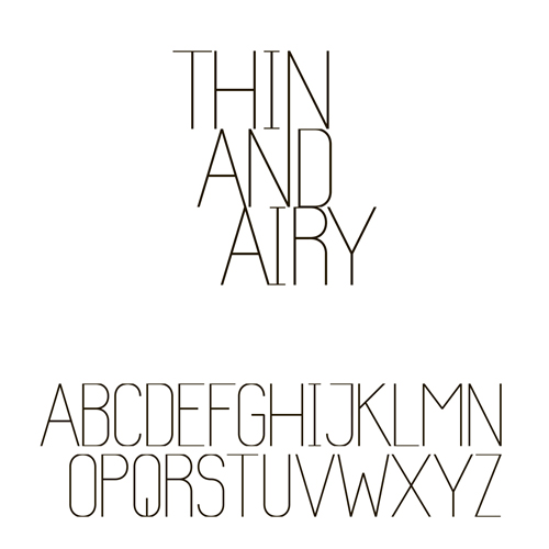 Creative Alphabets design vector set 07