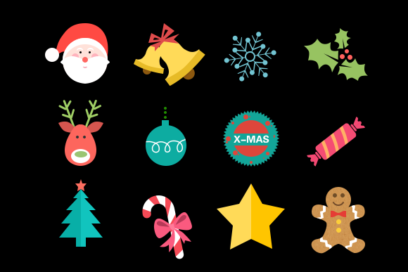 PSD material material cute Christmas icon christmas 