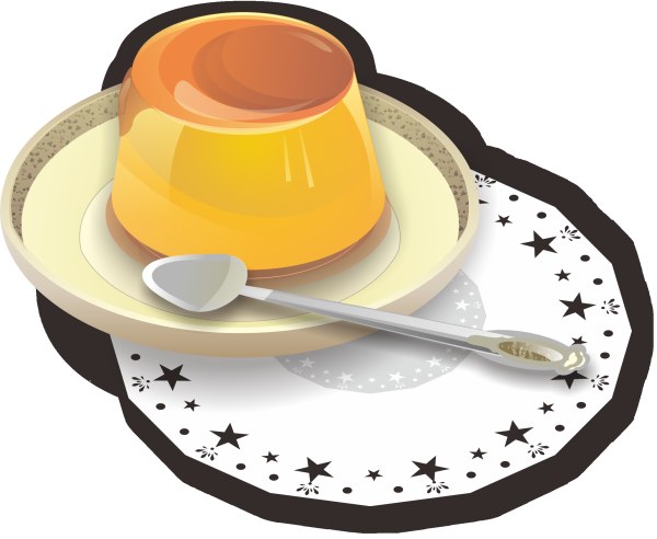 Delicious jelly design vector graphic