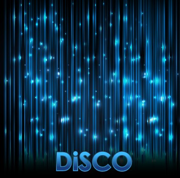 Disco Rainbow vector background 04