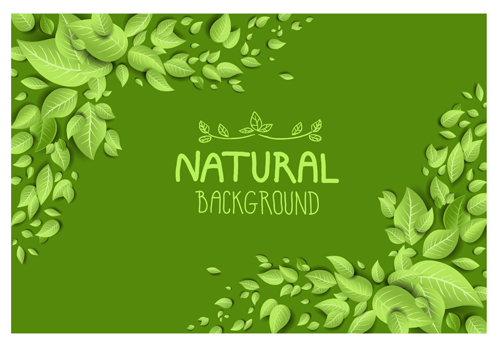 Eco style beautiful natural background vector 03