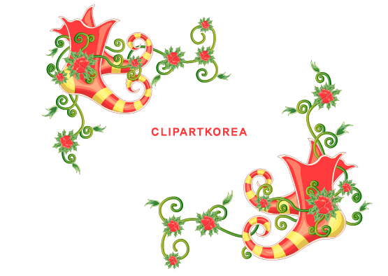 Exquisite xmas lace ornaments vector set 11