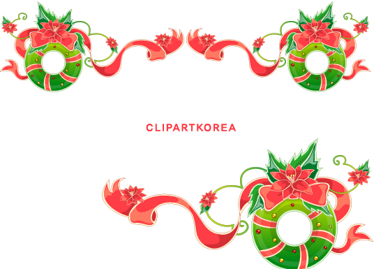 Exquisite xmas lace ornaments vector set 18