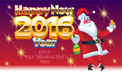 year santa happy Claus 2016 