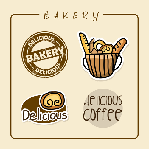 labels label coffee bakery 