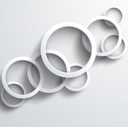 e circle background design vector 04 White circle background design vector 04