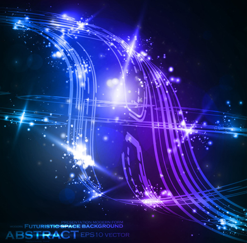 space futuristic abstract background 