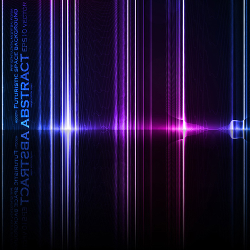 futuristic space Abstract background vector 05