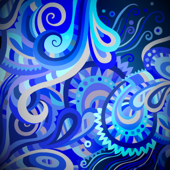 Decorative seamless pattern vector 04