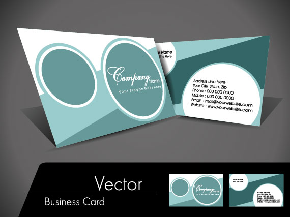 Exquisite Business cards design elements vector 02