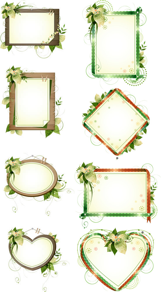The frame design pattern border 