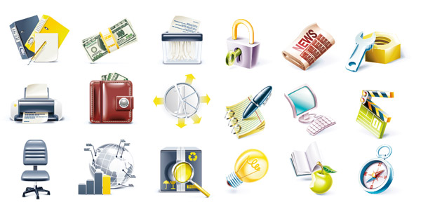 Icon vector exquisite vector