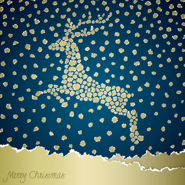 Creative Christmas design elements vector material 02