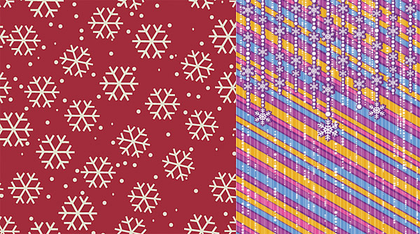 Snowflake background vector