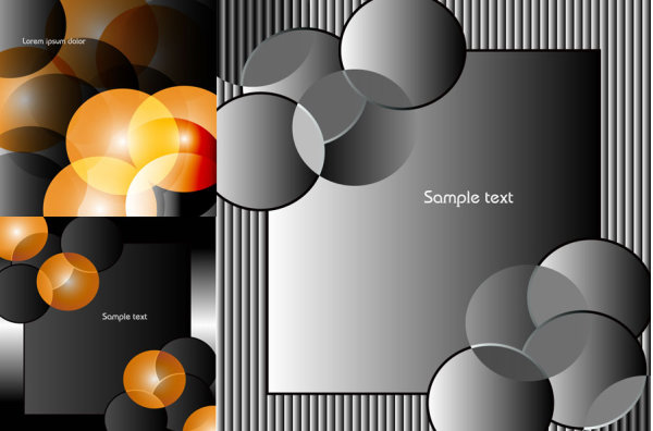 circular element background vector