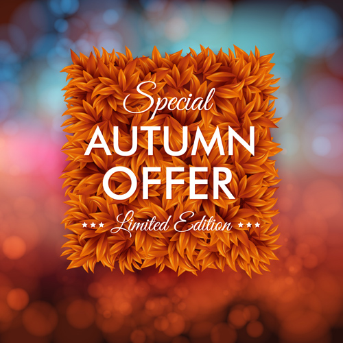 offer background autumn 