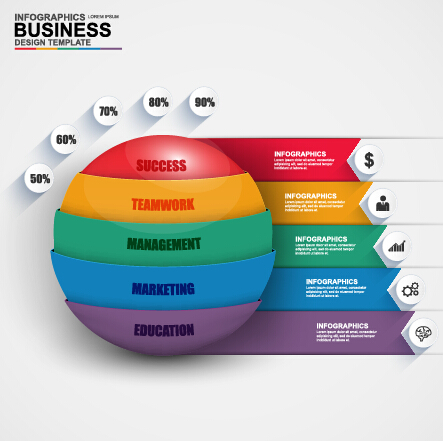 Business Infographic creative design 3499