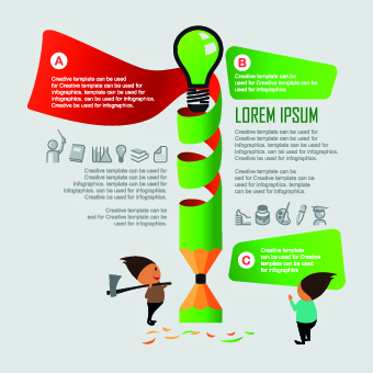 Business Infographic creative design 497