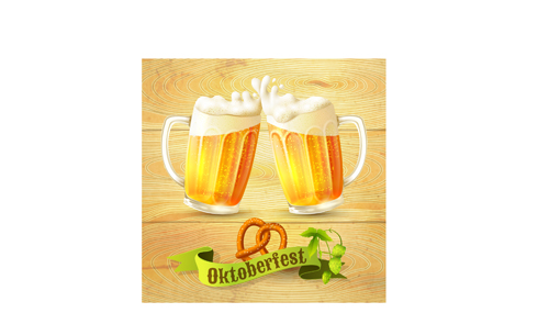 Creative oktoberfest beer poster vector 02