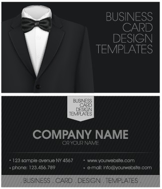suit business cards business 