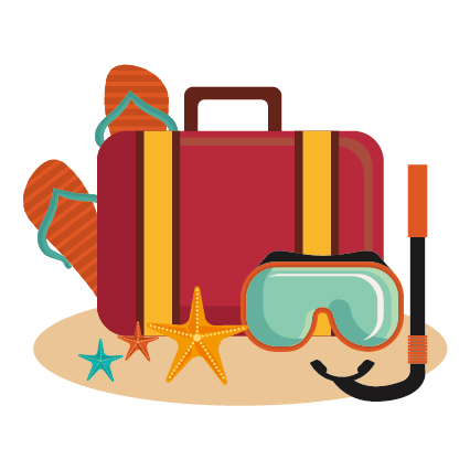 Flat styles summer holiday vintage background vector 09