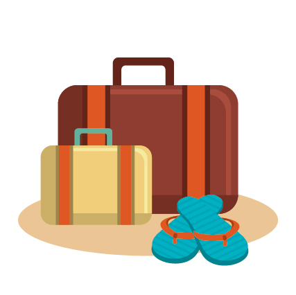 Flat styles summer holiday vintage background vector 12