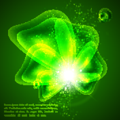abstract background with Green vector graphic 03