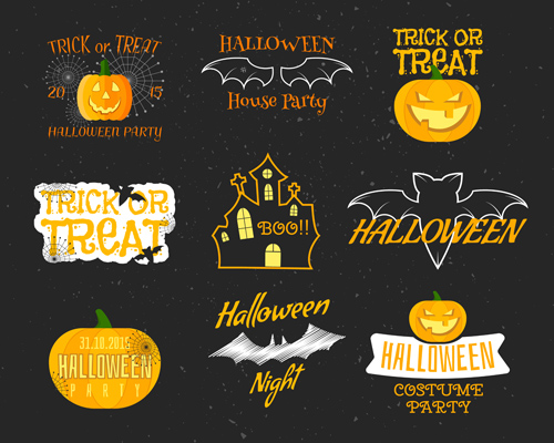 party logos halloween 