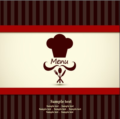 restaurant modern menu cover 